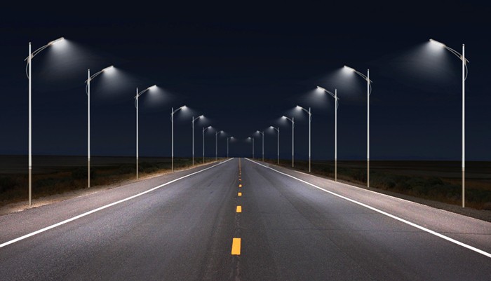 加拿大温哥华小镇LED路灯工程
