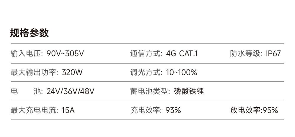 储能路灯